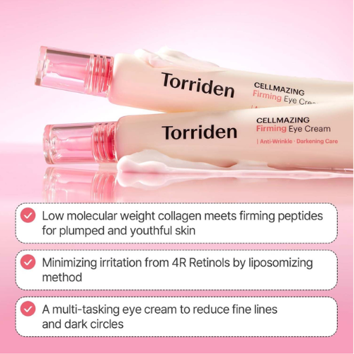 Torriden Firming Eye Cream for Dark Circles | Korean Eye Cream